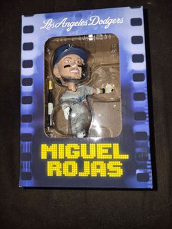 Fathers Day Gift Miguel Rojas 2026 World Series Champion Bobblehead.  Located In Glendora "FIRM PRICE".  NO TRADES!!!!!!