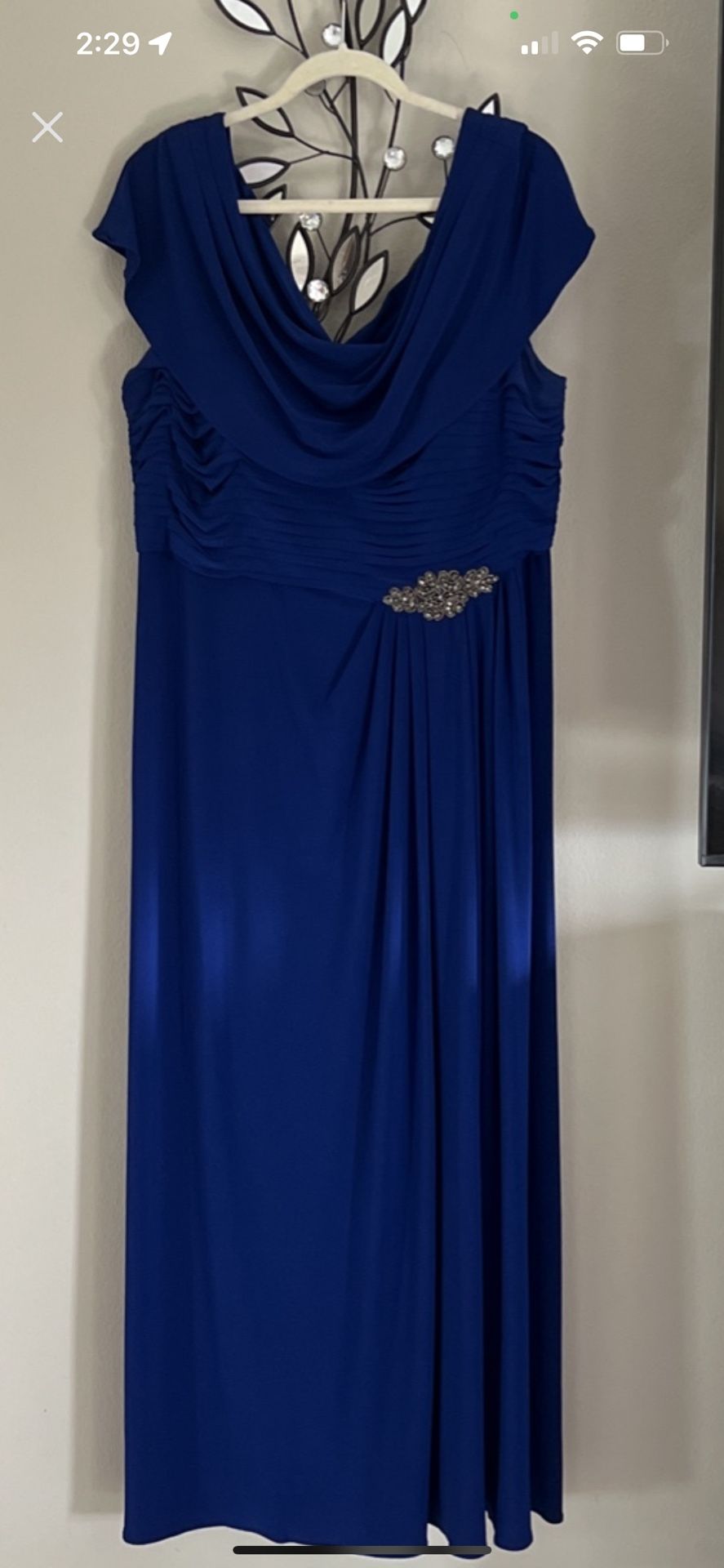 Royal Blue Gown 