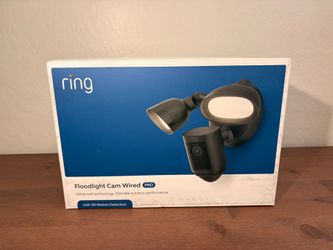 NEW Ring Floodlight Cam Wired PRO Smart Security Camera