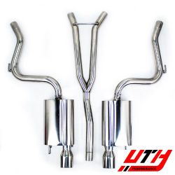  Ford Mustang 2.3L EcoBoost (S550) 2015-2023 Dual Cat-Back Exhaust(w/o Active Exhaust)