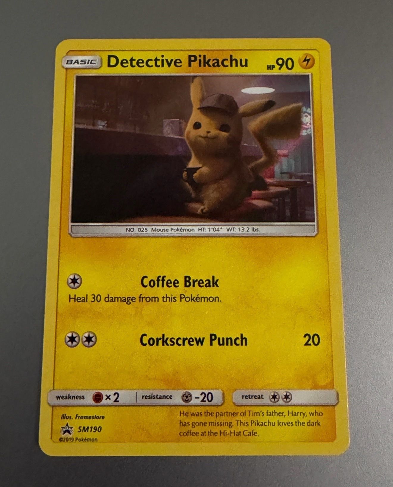 Detective Pikachu- Sun & Moon Promo