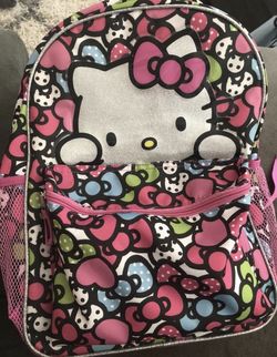 Large hello kitty backpack