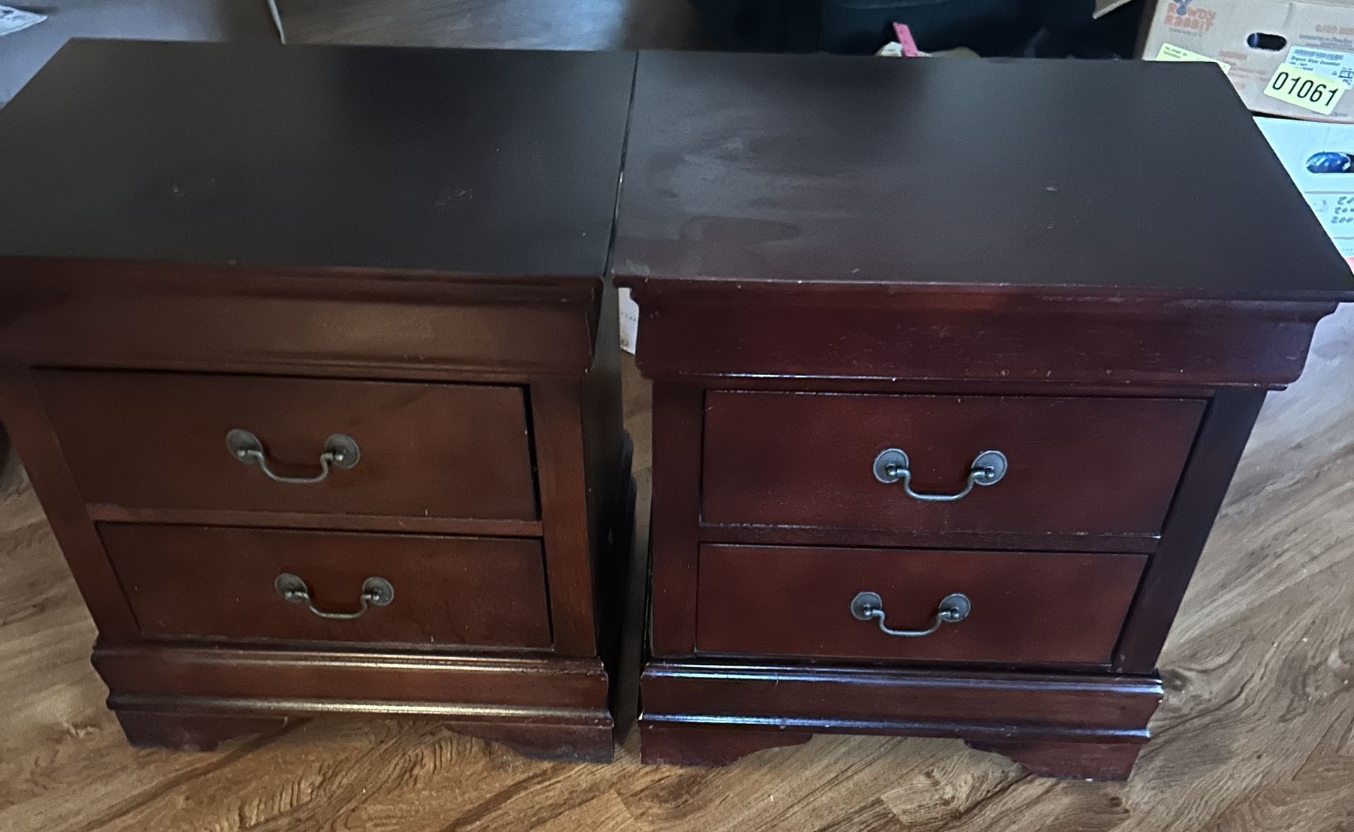 2 Side Tables For Your Bed ( Solid Wood ) 