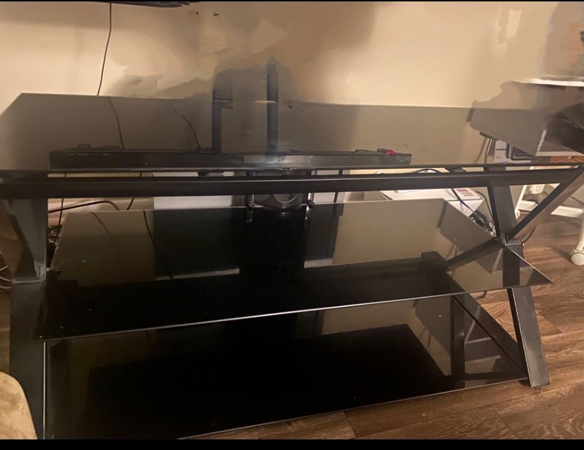 Glass Tv Stand