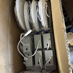 6 Pack Led Lights New 