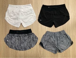 Lululemon Size 4 Hotty Hot Speed Shorts Lulu Sale Bundle Price $80 or $25 EACH