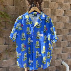 Cakeworthy x The Simpsons Kang & Kodos Button-Up Shirt