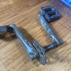 fly dolmen 2pc bmx cranks