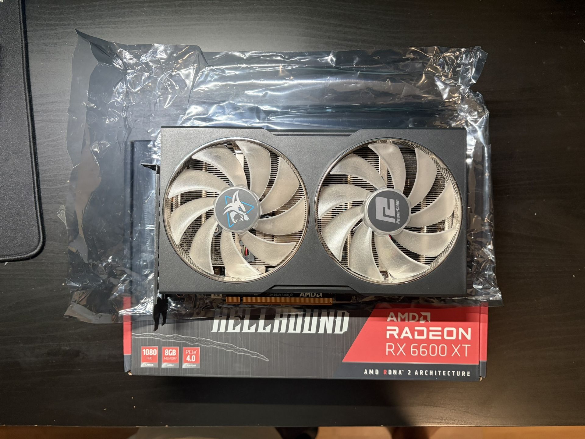 PowerColor Hellhound AMD Radeon RX 6600 XT 8GB GDDR6 Graphics card for ...