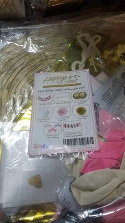 35pc girl babyshower decorations