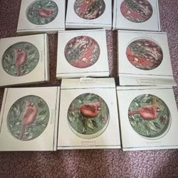 Everything 5$ Christmas ornaments bundle bird tree cardinal home decor