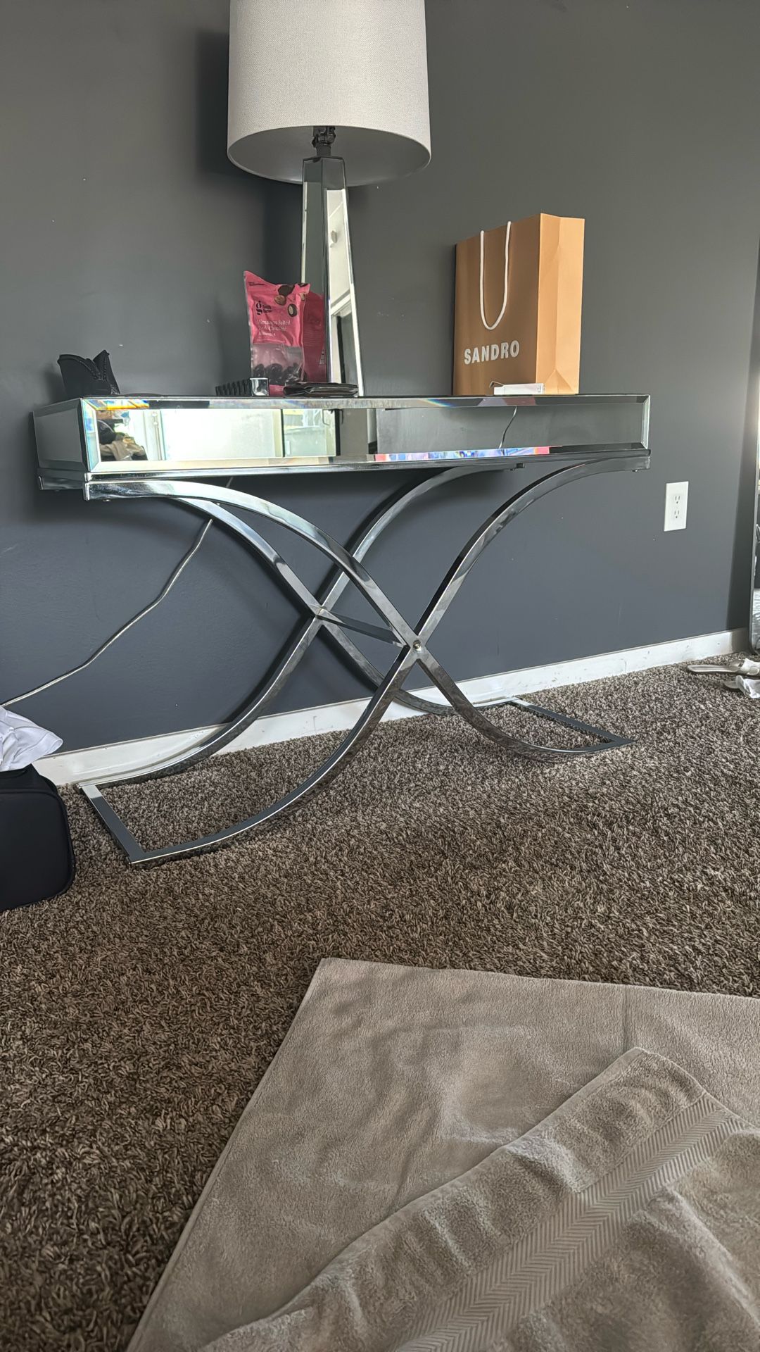 Mirrored Console Table