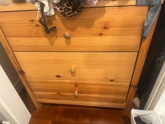 Free wood dresser