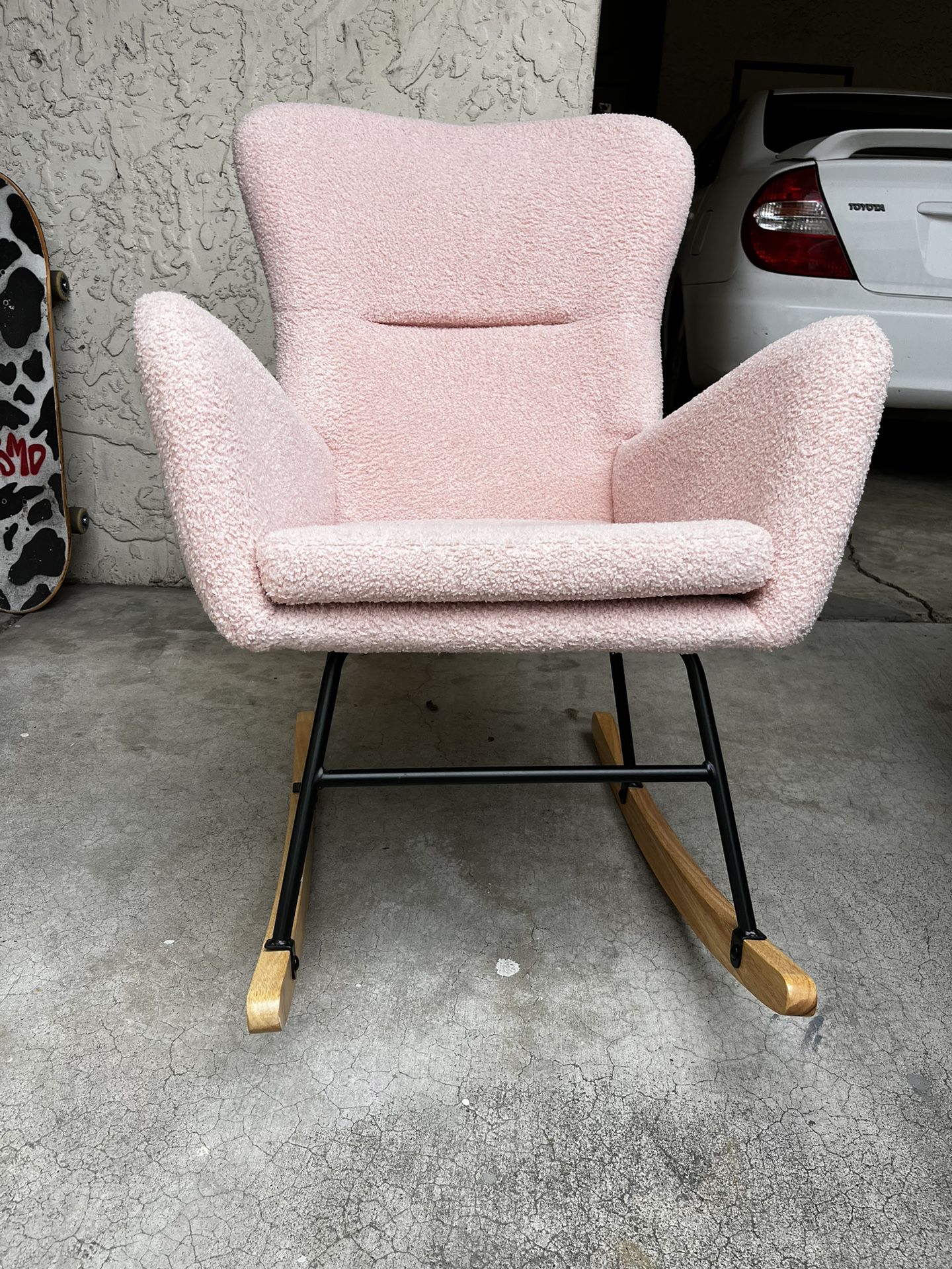 Pink Studio Rocking Chair