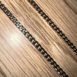 Micro Cuban 18k Plated 2mm Chains