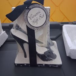 Ceramic Shoe Notebook Set