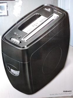 Fellows PowerShred Shredder Finger Safety Sensing