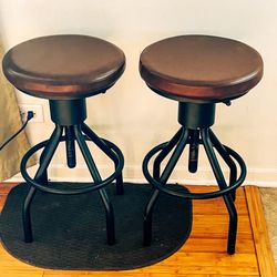Metal Swivel Stools