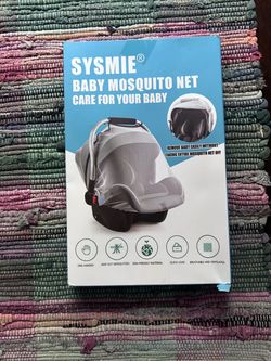 Mosquito net cover for infant car seat