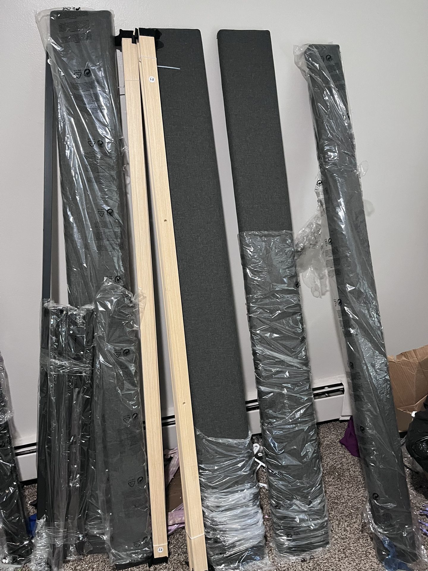 King Size Bed Frame Setup Brand New