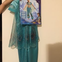 Halloween costume dress for girls Disney Jasmine