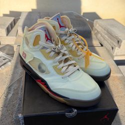 Jordan 5 Off White 