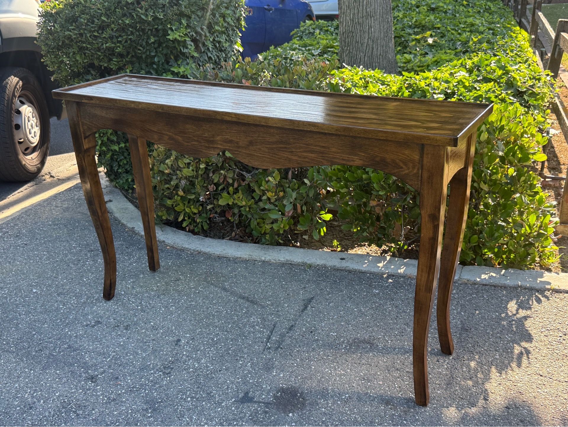 Console Table Solid Wood