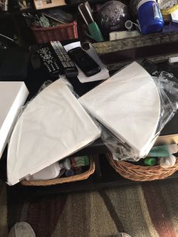 Set of 2 shelves brand new.