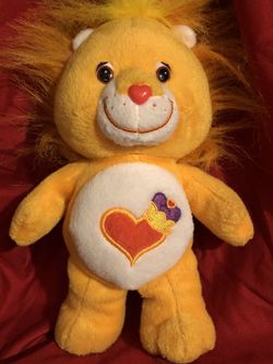 🦁 Lionheart Carebear Cousins Care Bears 9” lion teddy bear plush doll