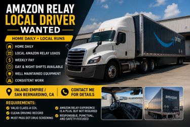 AMAZON RELAY LOCAL DRIVER