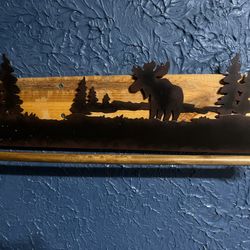 Moose Towel Rack 