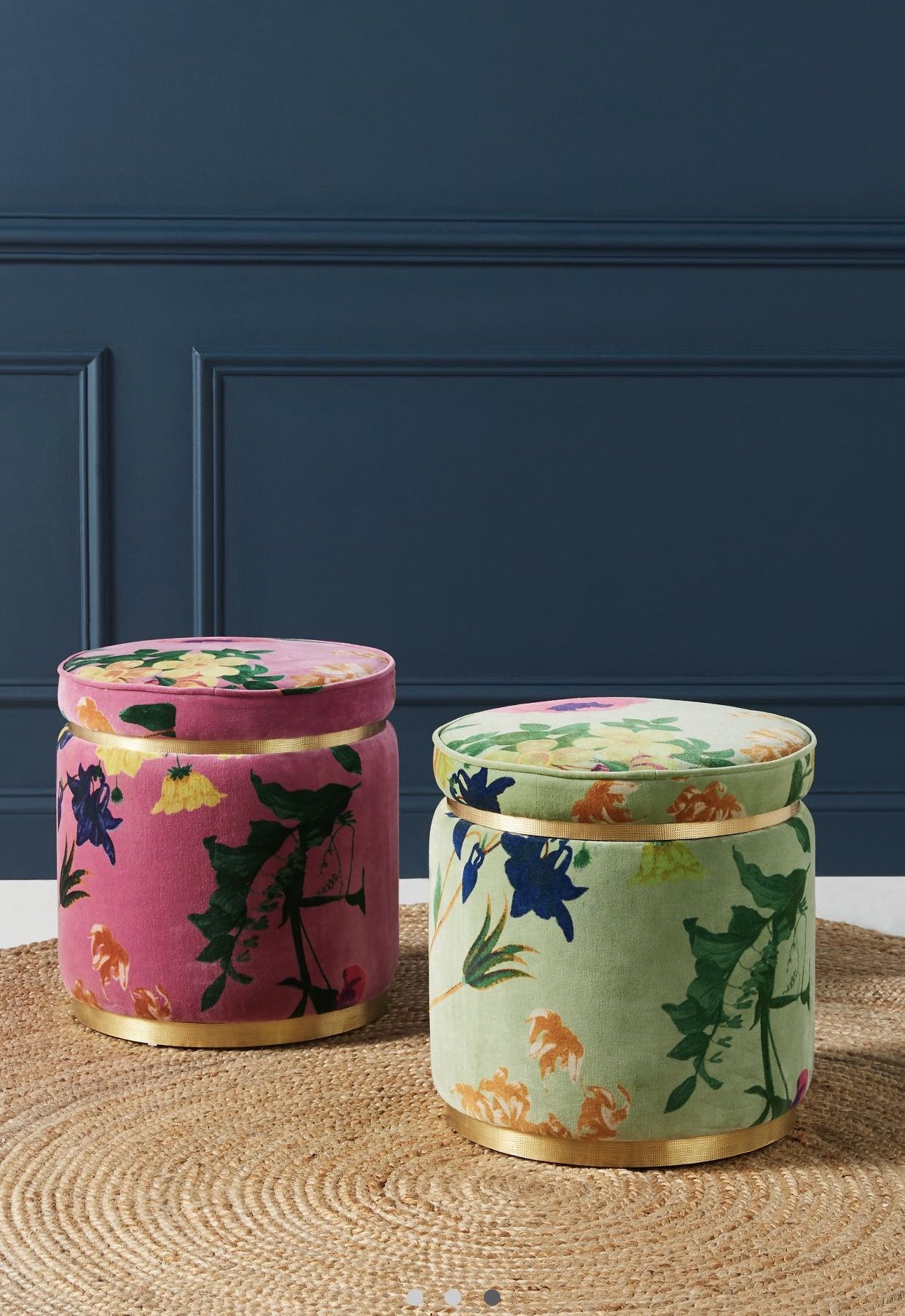 Anthropologie Floret Stool
