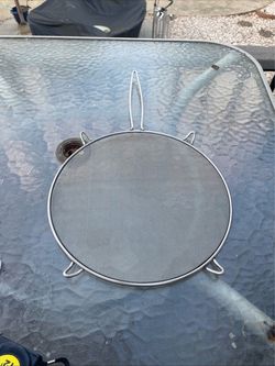 13 inch stainless steel protective splatter screen