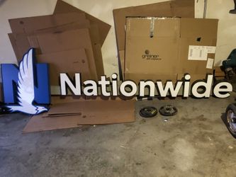 Nationwide led raceway sign