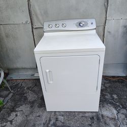 $265 GE Profile White Color Dryer Machine  $200 Whirlpool Dryer Machine 4 Cycle 3 Temperatures wide 29"   Deep 25"7/8 Is Good For Apartment Too   