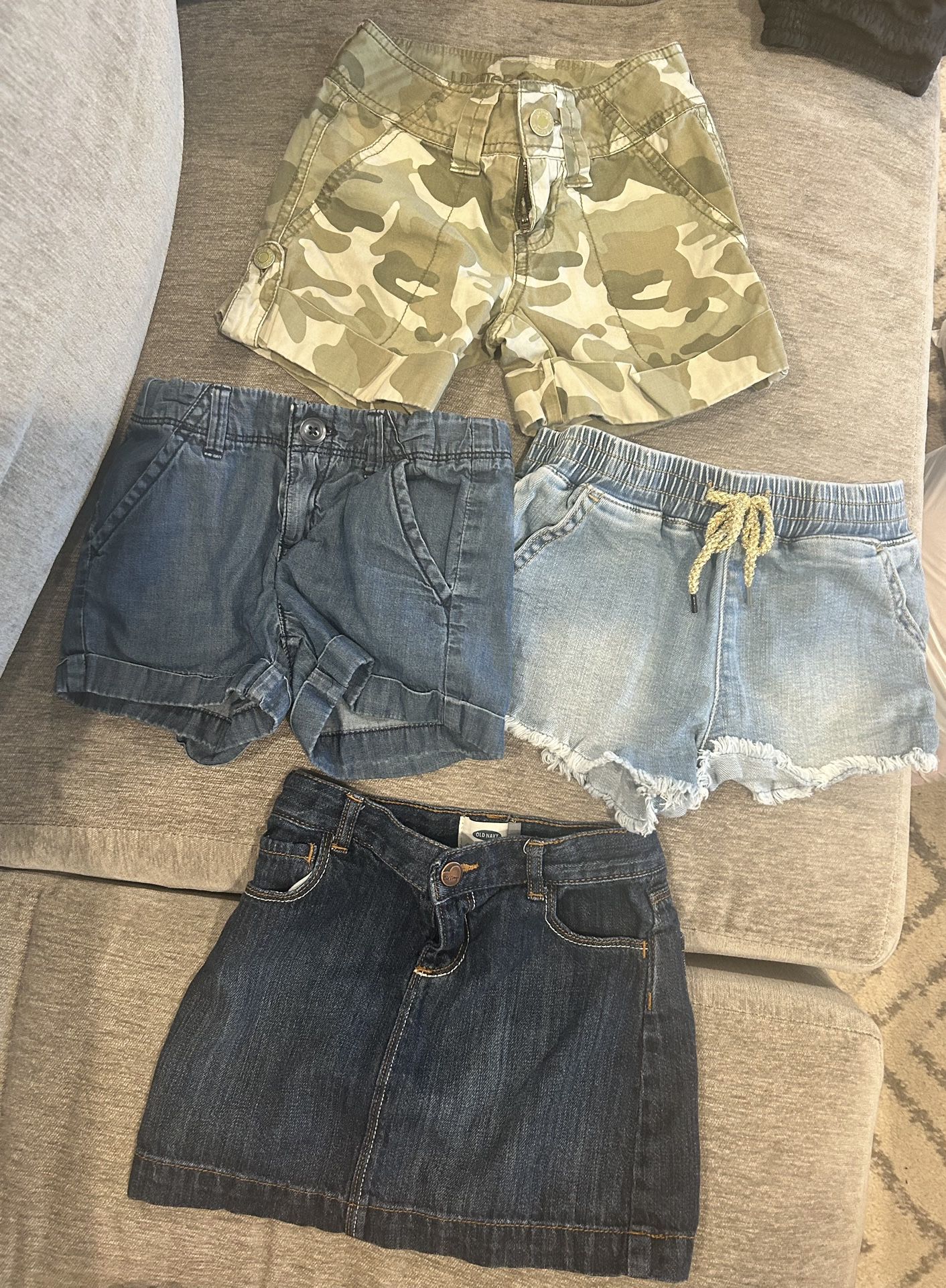 Girls Shorts & Skirt - Size 5 