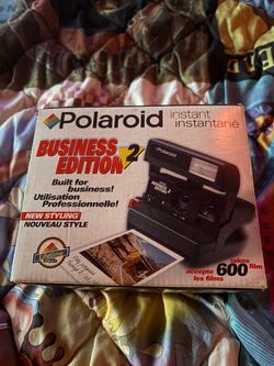 Polaroid 600 Business Edition 2 Instant Camera - Brand New in Box - Vintage 1998