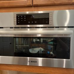 Bosch 30” Microwave/speed Oven 