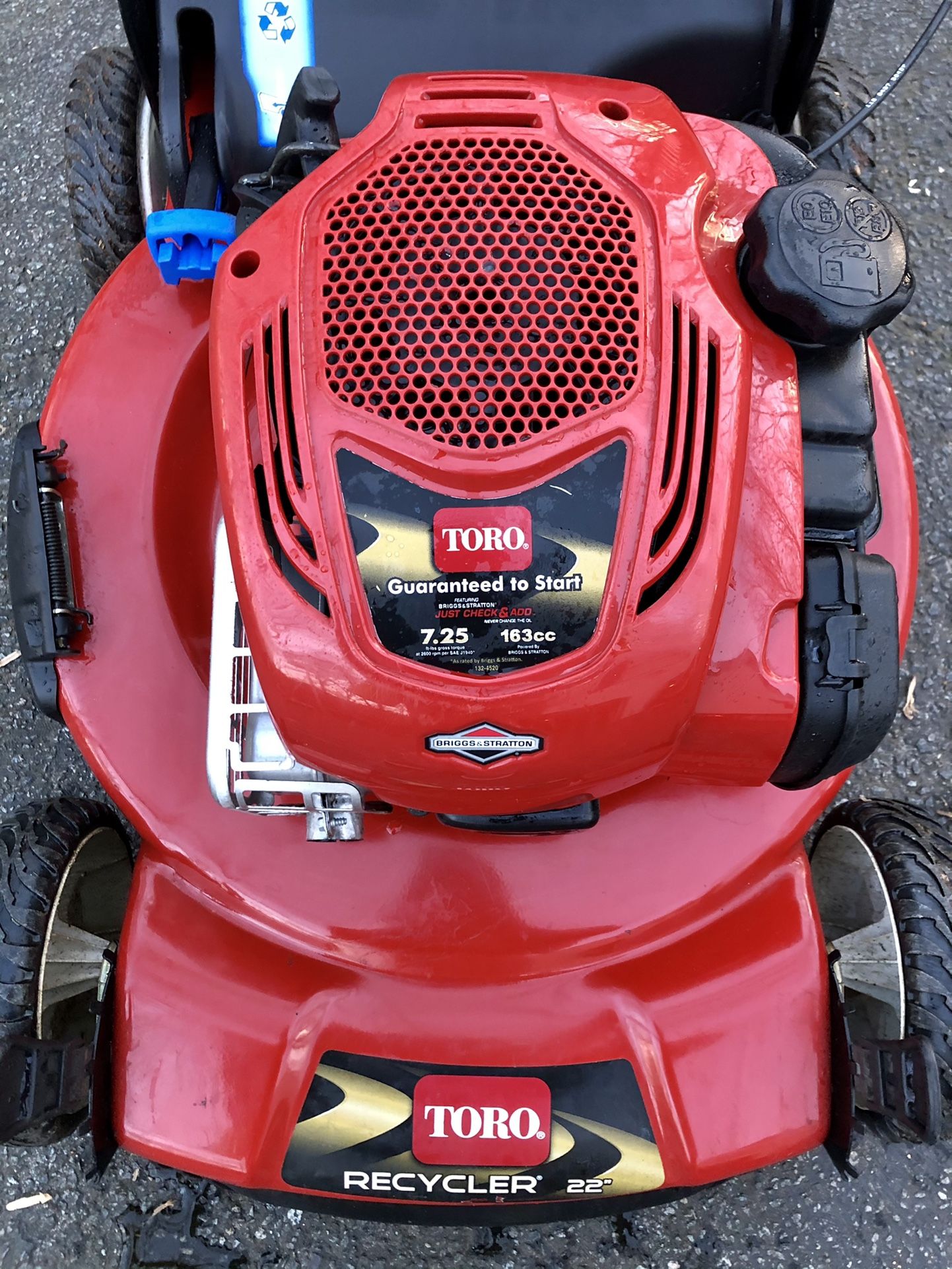 Toro Recycler 22 Lawn Mower - In Great Condition