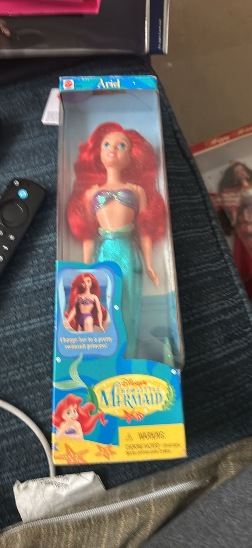 Vintage Disney's The Little Mermaid Ariel Doll 1997 Mattel 17595 NEW SEALED