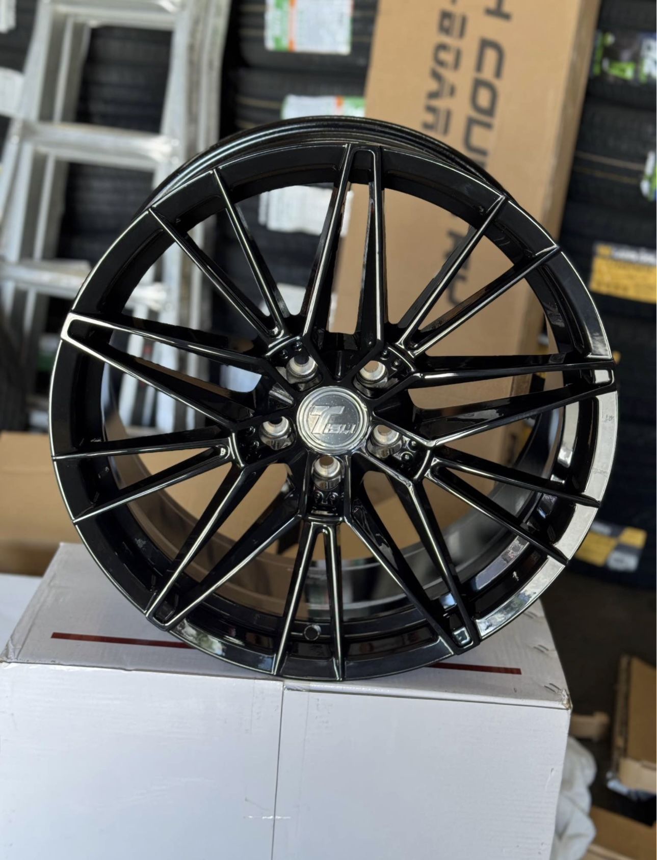 TISLI PHOENIX 19 inch wheels tires 19x8.5 5x114.3 RIMS TIRES Finance Available Accord Camry G35 G37