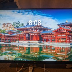 LG 27U411A-B 27-inch Full HD (1920 x 1080) IPS Computer Monitor, 120Hz, HDR10, Rea