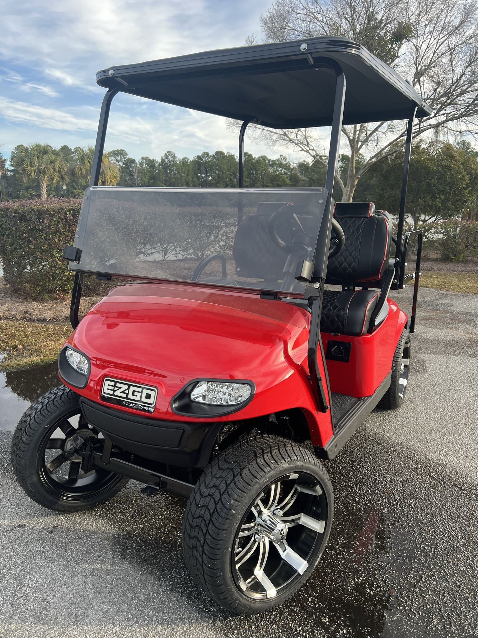 2018 EZGO Golf Cart - Red