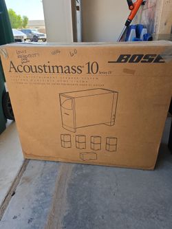 BOSE Acustimass 10 Series IV Surround Sound
