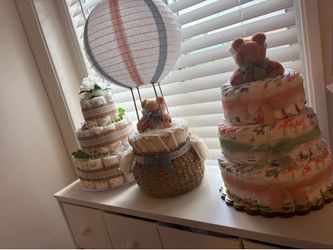 Diaper Cakes Baby Shower Gift