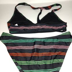 Patagonia Striped Bikini Swim Set( Size M Women)