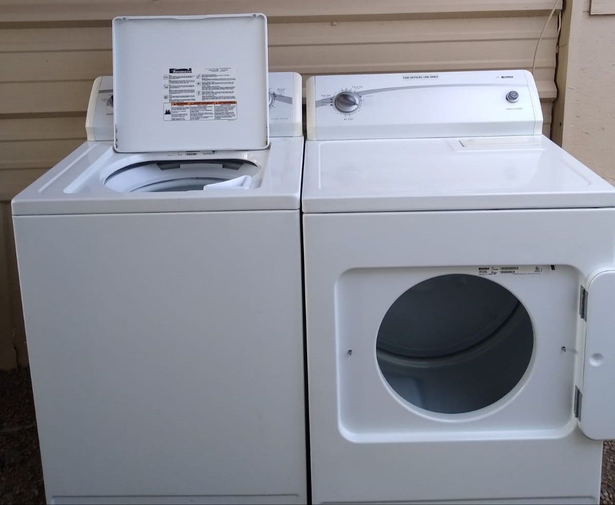 WASHER AND DRYER SET KENMORE
