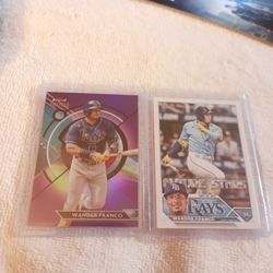 Wander Franco Lot Future Stars And Topps Finest Numbered To 250
