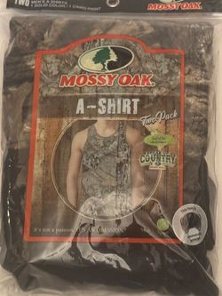 Pair Mens Camo Tanks size small mossy oak