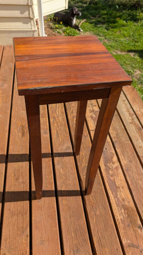 Wood Side Table From World Market